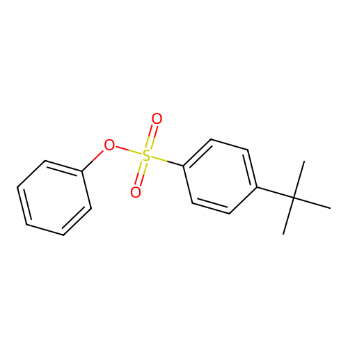 Phenyl 4-tert-butylbenzenesulfonate structure
