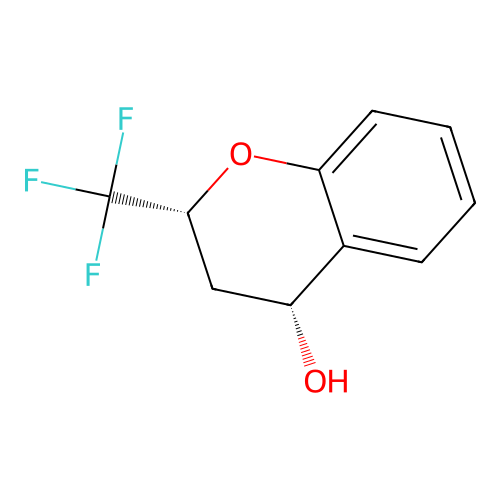 cis-2-(Trifluoromethyl)chroman-4-ol structure
