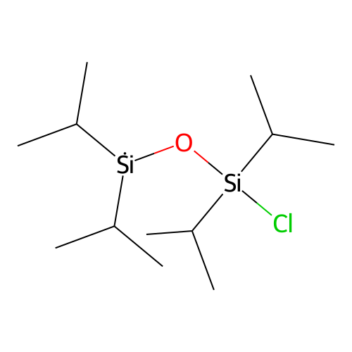 3-Chloro-1,1,3,3-tetraisopropyldisiloxane structure