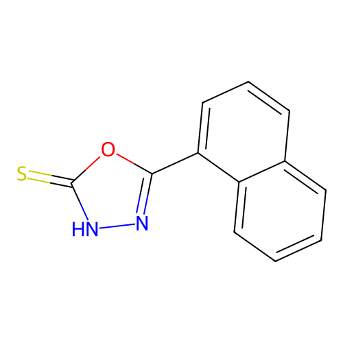 5-(Naphthalen-1-yl)-1,3,4-oxadiazole-2-thiol structure