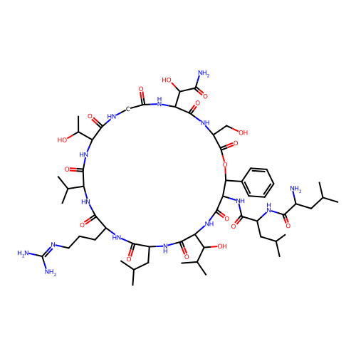 Katanosin A structure