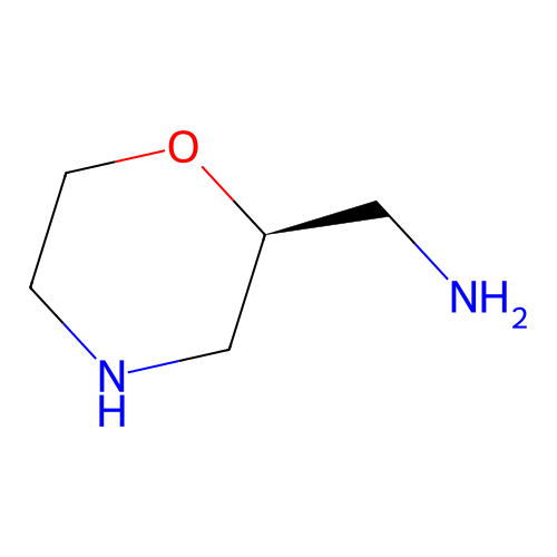 [(2S)-morpholin-2-yl]methanamine structure