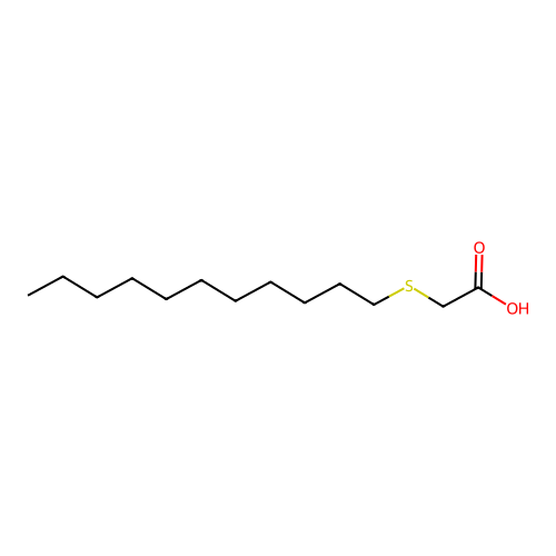 3-Thiatetradecanoic Acid structure