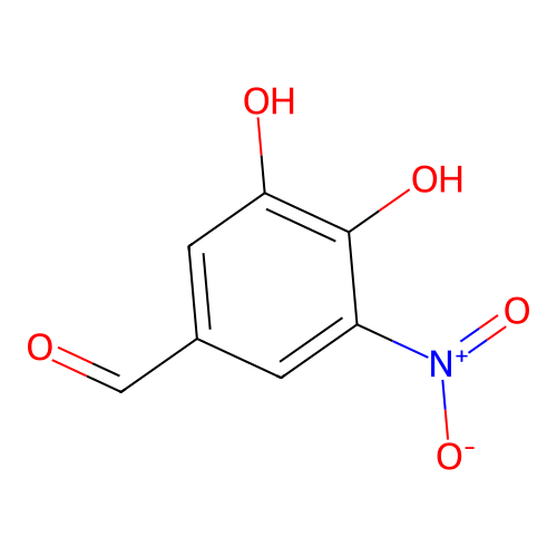 3,4-Dihydroxy-5-nitrobenzaldehyde structure
