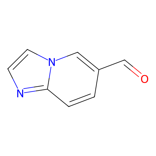 Imidazo[1,2-a]pyridine-6-carbaldehyde structure