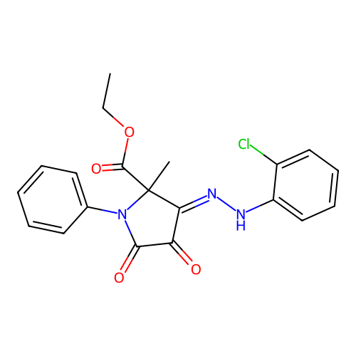 C20H18ClN3O4 structure