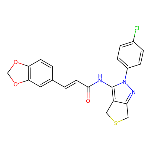 CAS 1164465-30-8 - C21H16ClN3O3S structure