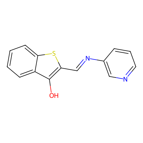 (Z)-2-((pyridin-3-ylamino)methylene)benzo[b]thiophen-3(2H)-one structure