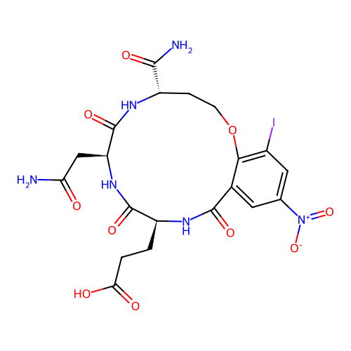 Chemical Compound (C20H23IN6O10) structure