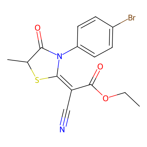 C15H13BrN2O3S structure
