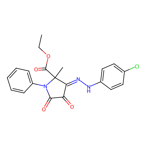 C20H18ClN3O4 structure