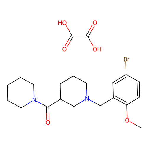 [1-(5-Bromo-2-methoxy-benzyl)-piperidin-3-yl]-piperidin-1-yl-methanone structure