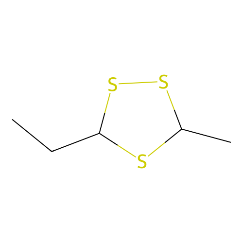 1,2,4-Trithiolane, 3-ethyl-5-methyl- structure