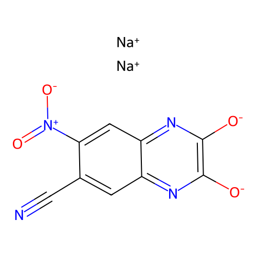 CNQX disodium salt structure