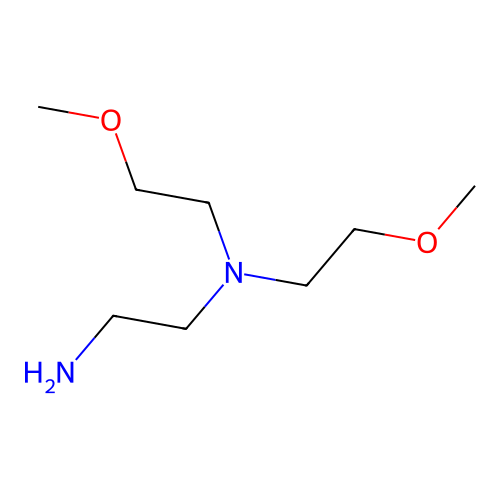 1,2-Ethanediamine, N,N-bis(2-methoxyethyl)- structure