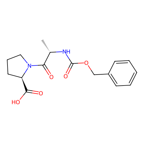 Cbz-L-alanyl-D-proline structure