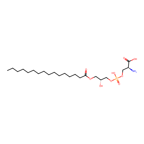 PS(16:0/0:0) structure