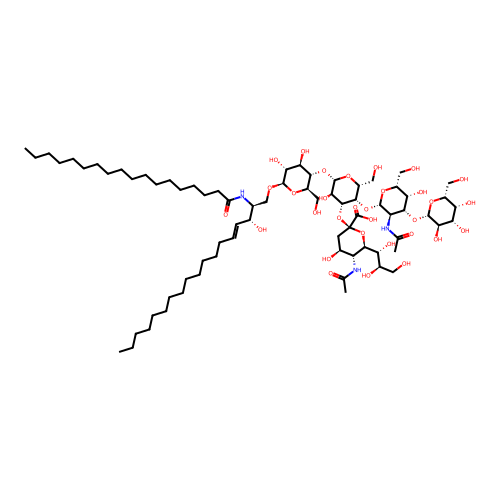 Ganglioside GM1 structure
