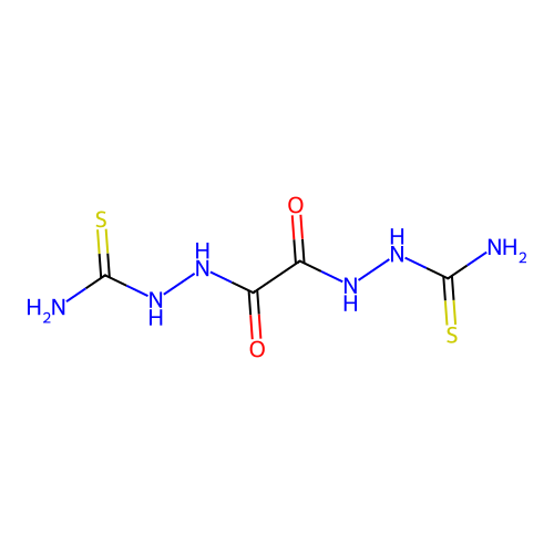 1,1'-Oxalylbis-3-thiosemicarbazide structure