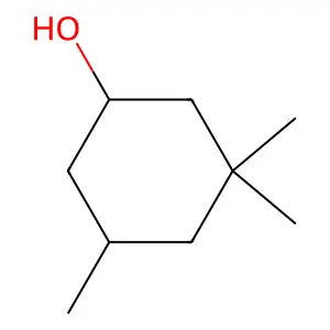 3,3,5-三甲基环己醇 structure