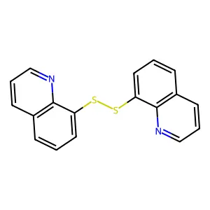 Quinoline, 8,8'-dithiobis- structure