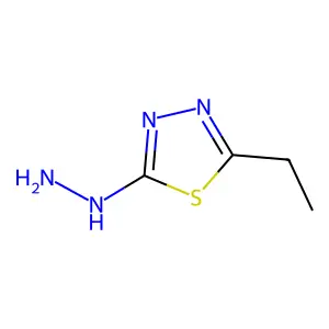 2-Ethyl-5-hydrazinyl-1,3,4-thiadiazole structure