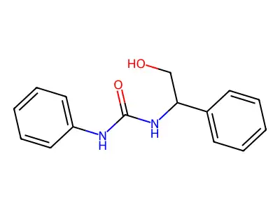 N-(2-Hydroxy-1-phenylethyl)-N'-phenylurea structure