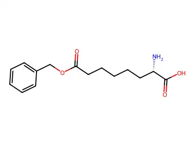 2-Amino-8-benzyloxy-8-oxo-octanoic acid structure