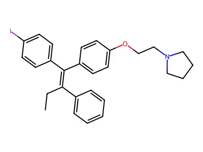 Idoxifene structure