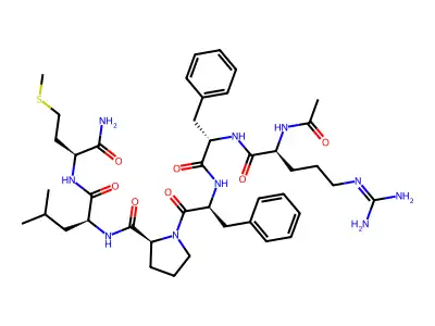 Septide, acetyl-arg(6)- structure