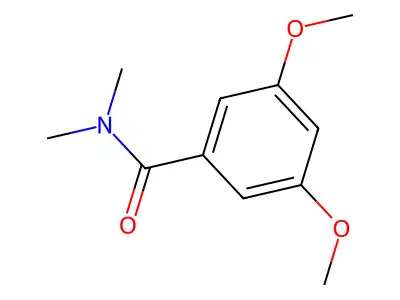 3,5-dimethoxy-N,N-dimethylbenzamide structure