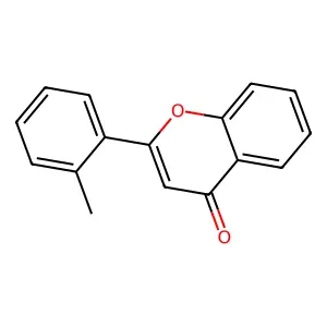 2-(2-Methylphenyl)chromen-4-one structure