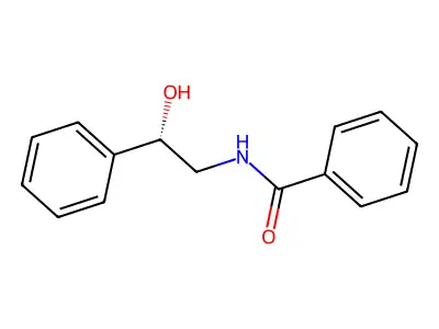 N-(2-hydroxy-2-phenylethyl)benzamide structure