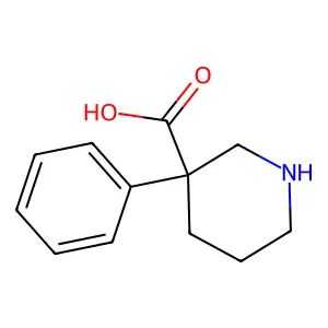 3-Phenylpiperidine-3-carboxylic acid structure