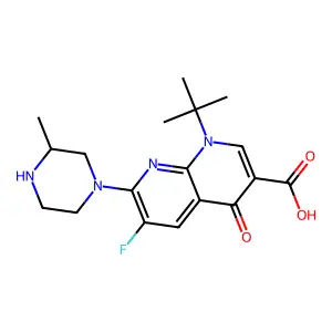 Quinolone der. structure
