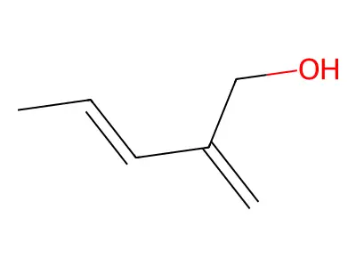 2-Methylidenepent-3-en-1-ol structure