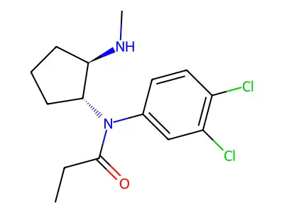 N-Desmethyleclanamine structure