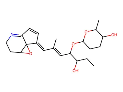 Hatomamicin structure