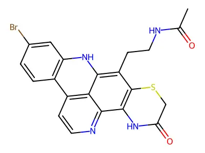 Propanamide, N-(2-bromo-4-nitrophenyl)-2,3,3,3-tetrafluoro-2-(trifluoromethyl)- structure