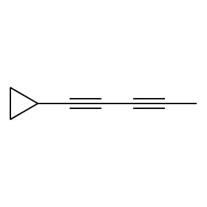 1-Cyclopropylpenta-1,3-diyne structure