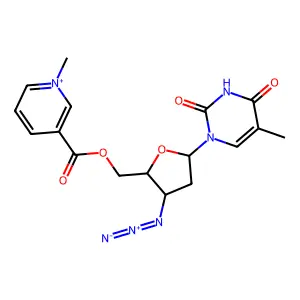 AZT-DHP (*Quaternary salt*) structure