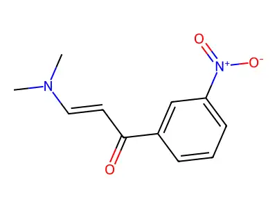 3-(Dimethylamino)-1-(3-nitrophenyl)-2-propen-1-one structure