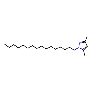 3,5-Dimethyl-1-hexadecylpyrazole structure