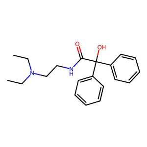 N-(2-(二乙氨基)乙基)二苯乙二酰胺 structure