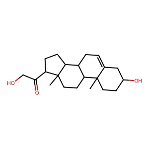 21-Hydroxypregnenolone structure