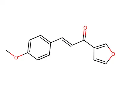 1-(3-Furanyl)-3-(4-methoxyphenyl)-2-propen-1-one structure