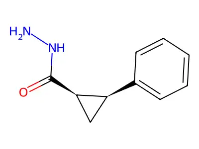 Tranylcypromine hydrazide, cis- structure