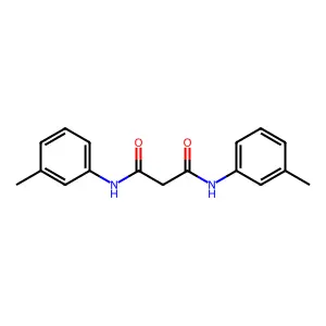 N1,N3-双(3-甲基苯基)丙二酰胺 structure