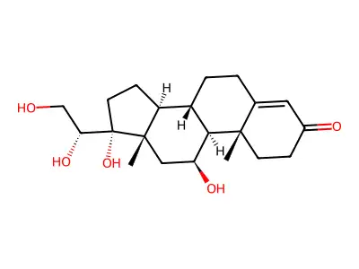 Reichstein's substance E structure