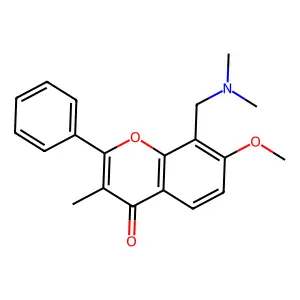 二甲弗林 structure